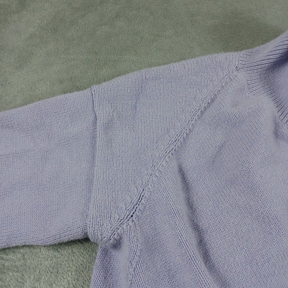 Maeve Sweater Womens‎ Medium Purple Turtleneck Anthropologie Casual Preppy - Picture 2 of 8